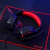REDRAGON Over-Ear THEMIS Aux Ακουστικά gaming - Μαύρο