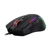 REDRAGON PREDATOR 4000DPI RGB Εργονομικό Ποντίκι Gaming - Μαύρο