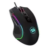 REDRAGON PREDATOR 4000DPI RGB Εργονομικό Ποντίκι Gaming - Μαύρο