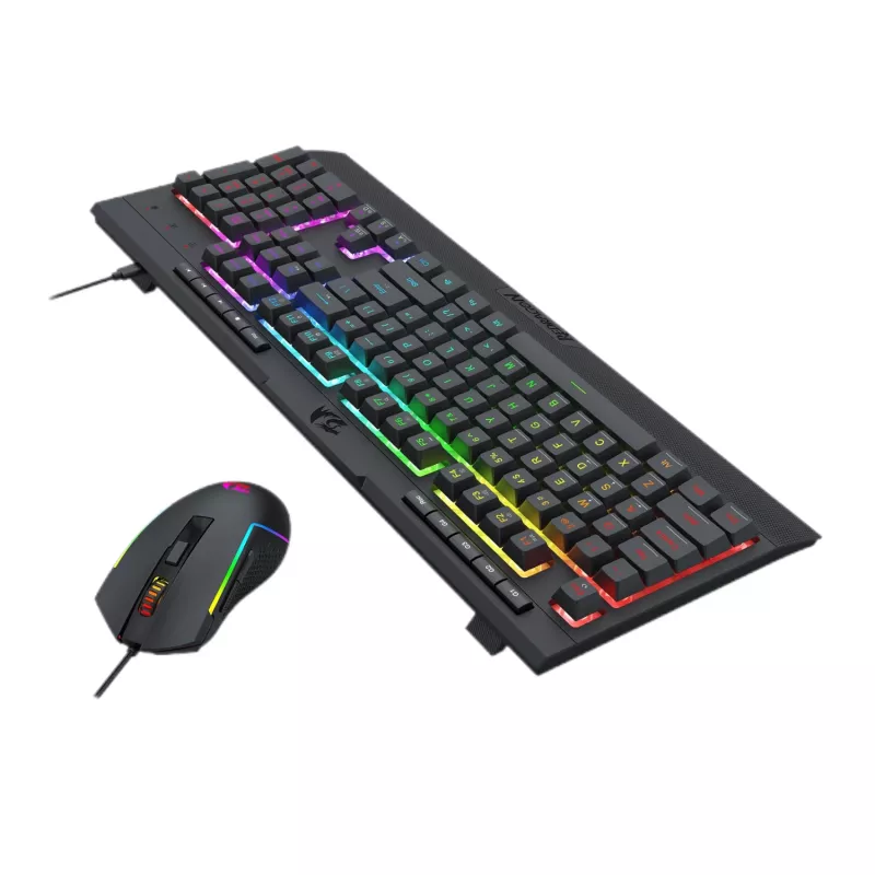 Redragon S151 RGB Gaming-Σετ πληκτρολογίου και ποντικιού - Μαύρο