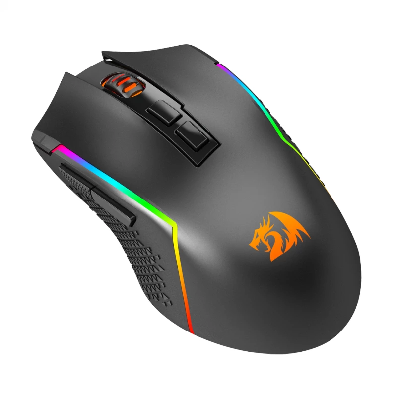 REDRAGON Trident Pro 8000DPI RGB gaming ποντίκι - μαύρο