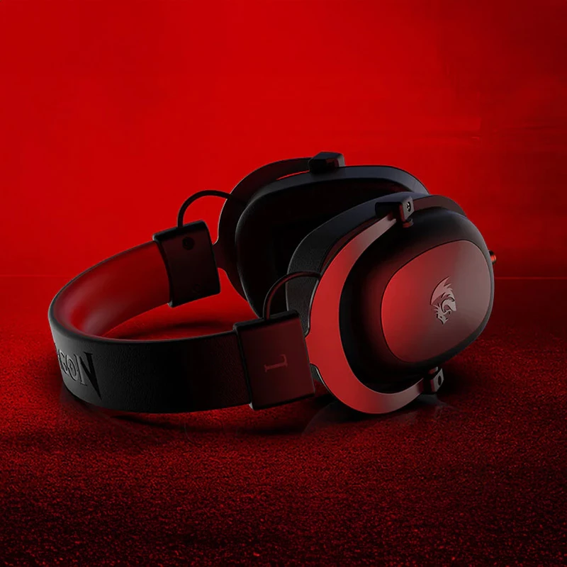 REDRAGON ZEUS 2 USB Headset gaming - Μαύρο
