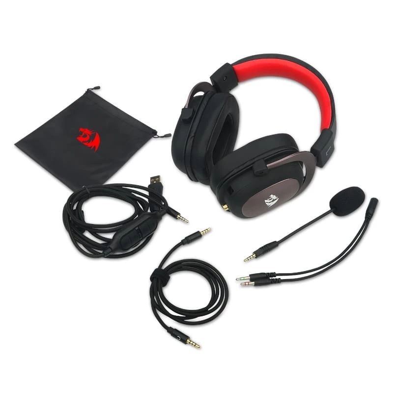 REDRAGON ZEUS 2 USB Headset gaming - Μαύρο
