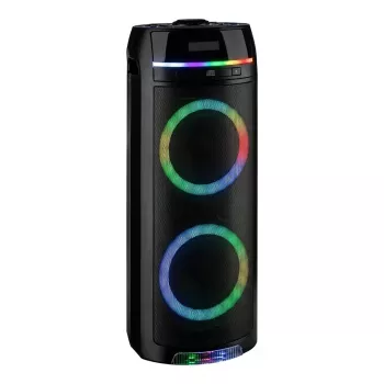 REFLEXION PS10BTCD/N ηχείο πάρτι, 480W Peak, Bluetooth, CD, FM-radio, USB, AUX, μικρόφωνο, μαύρο