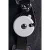 REH Stabilmax O-1241/M Ανοιχτός κοντός επίδεσμος γόνατος με επιγονατίδα, Medium, Μαύρο