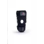 REH Stabilmax O-1241/M Ανοιχτός κοντός επίδεσμος γόνατος με επιγονατίδα, Medium, Μαύρο
