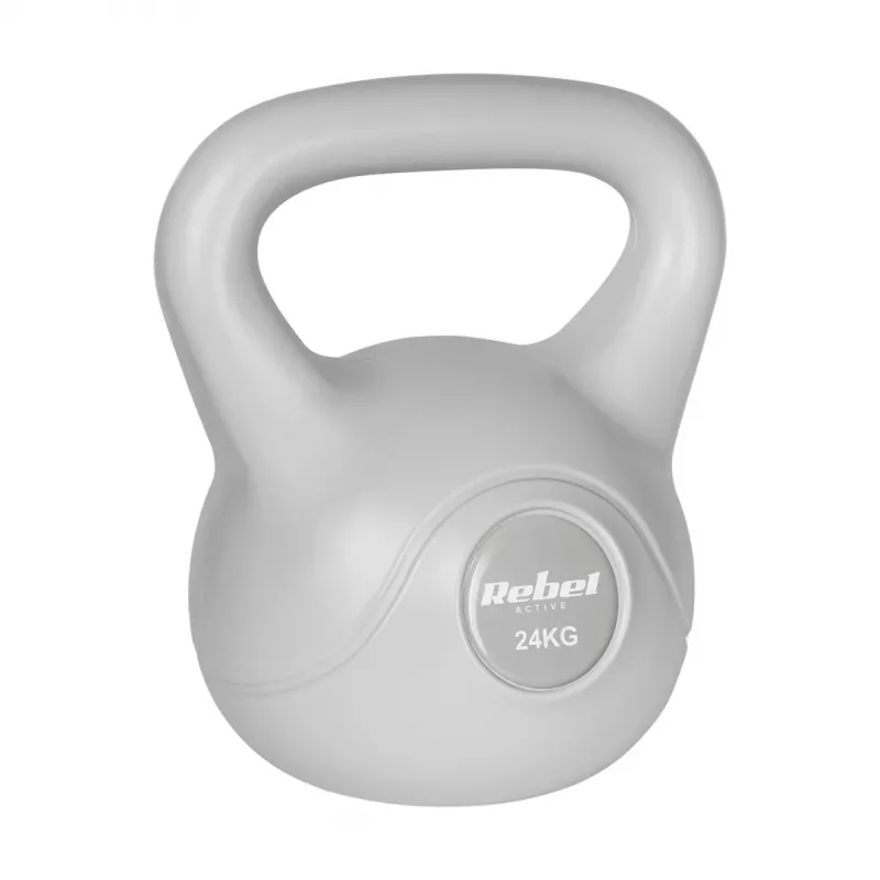 Rebel Active Bitumen Kettlebell 24 kg, γκρι (RBA-2322G-24)