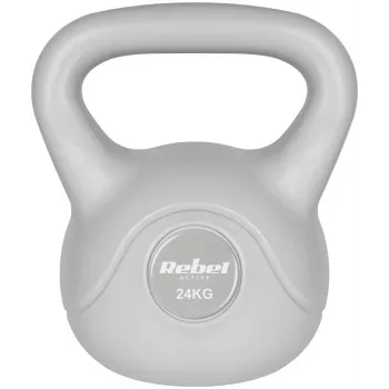 Rebel Active Bitumen Kettlebell 24 kg, γκρι (RBA-2322G-24)