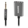 REMAX Qulmax 3,5mm Καλώδιο Share Jack RL-20S Γκρι