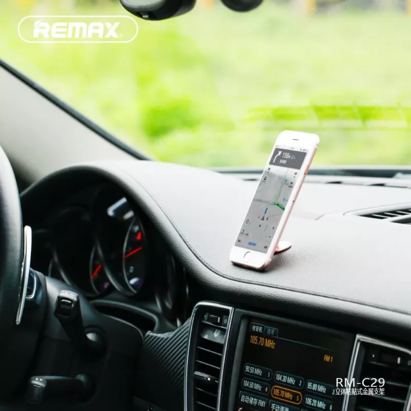 REMAX Universal Μεταλλική Βάση Κινητού RM-C29 Rose Gold