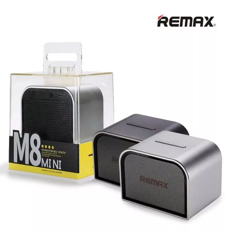 Remax Universal Φορητό Ηχείο Bluetooth M8 Mini Ασημί