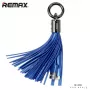 REMAX Καλώδιο Δεδομένων Universal Tassels Ring για Lightning Μπλε
