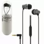 REMAX Universal WI80 μαύρα ενσύρματα ακουστικά in-ear με μικρόφωνο