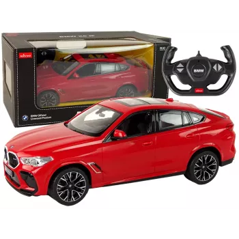 RC τηλεχειριζόμενο αυτοκίνητο BMW X6 Rastar Pilot κόκκινο 1:14