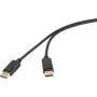 Renkforce Καλώδιο DisplayPort 2 m Μαύρο 4K UHD RF-6830474