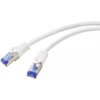Renkforce RF-5771524 Καλώδιο δικτύου Cat6a S/FTP, 2 m, λευκό