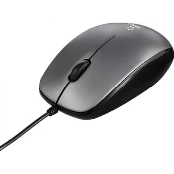 Renkforce RF-5805910 ενσύρματο οπτικό ποντίκι γκρι 3 κουμπιά 1000 dpi ενσωματωμένος τροχός κύλισης