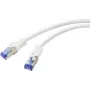Renkforce RF-6830454 CAT 6a S/FTP καλώδιο patch, RJ45, 2 m, λευκό