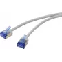 Renkforce RF-7116932 Καλώδιο δικτύου Cat6a U/FTP Slim, 5m, γκρι