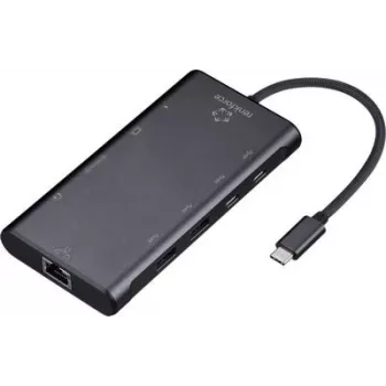 Renkforce RF-USBHA-500 10-θυρο USB 3.2 Gen 2 Hub με επιπλέον είσοδο USB-C (RF-6700434)