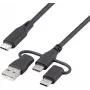 Renkforce καλώδιο φόρτισης USB 2.0 USB-C 1,5 m μαύρο RF-6615908