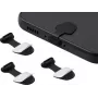 Renkforce Προστασία σκόνης USB-C για φορητές συσκευές, σετ 3 τεμ., Μαύρο (RF-7260818)