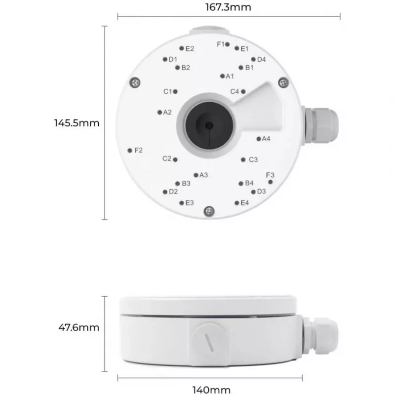 Reolink Junction Box RLA-JBL1 (λευκό)