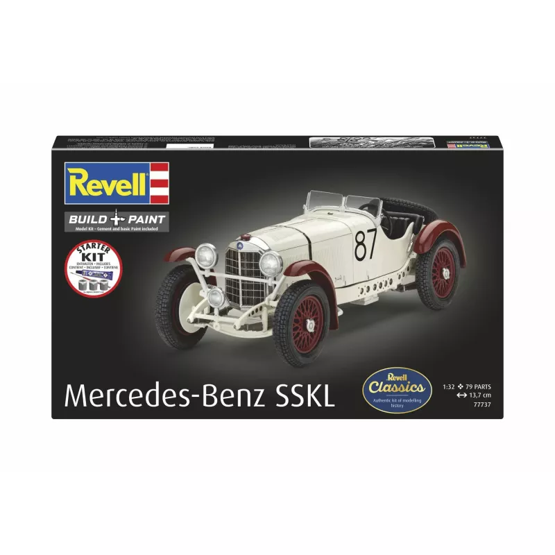 Revell Starter Kit Mercedes-Benz SSKL κλίμακα 1:32