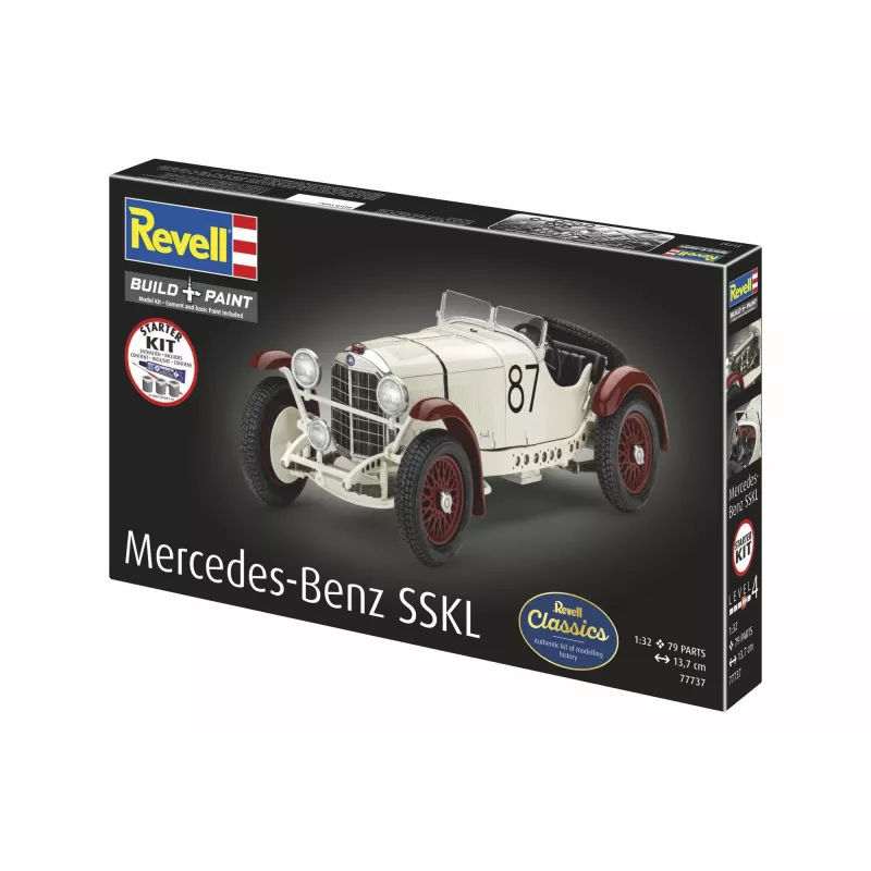 Revell Starter Kit Mercedes-Benz SSKL κλίμακα 1:32