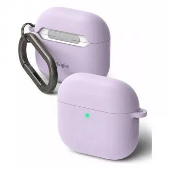 Ringke AirPods 4 Θήκη Σιλικόνης Ανοιχτό Μωβ