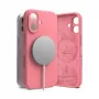 Ringke iPhone 16 θήκη σιλικόνης μαγνητική ροζ