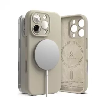 Ringke iPhone 16 Pro θήκη σιλικόνης μαγνητική Stone