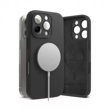 Ringke iPhone 16 Pro Max Θήκη Σιλικόνης Magnetic Black