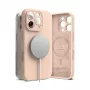 Ringke θήκη iPhone 16 Pro Max σιλικόνης με μαγνήτη Pink Sand