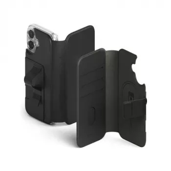 Ringke iPhone 17 Θήκη Folio Grip Wallet Magnetic Μαύρη