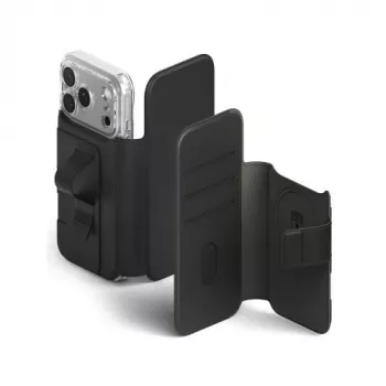 Ringke θήκη iPhone 17 Pro Folio Grip Wallet Magnetic μαύρο