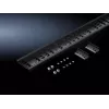 Rittal 5302.120 Πάνελ διαχείρισης καλωδίων 1U 19 ιντσών RAL 9005
