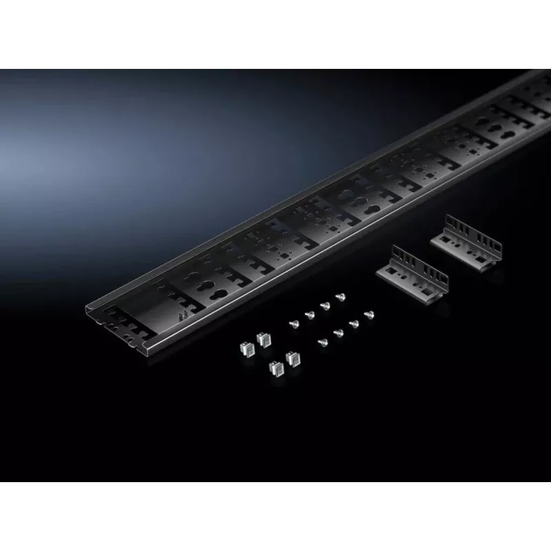 Rittal 5302.120 Πάνελ διαχείρισης καλωδίων 1U 19 ιντσών RAL 9005