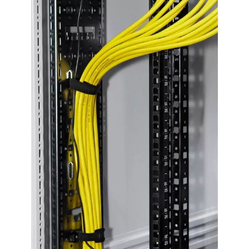 Rittal 5302.120 Πάνελ διαχείρισης καλωδίων 1U 19 ιντσών RAL 9005