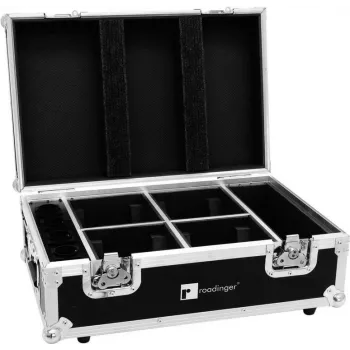 ROADINGER Flightcase για 4x AKKU TL-3 Trusslight QuickDMX με ενσωματωμένο φορτιστή 31005126