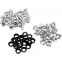 ROADINGER σετ βιδών rack 20x M6 x 15 mm για τοποθέτηση rack 19 ιντσών