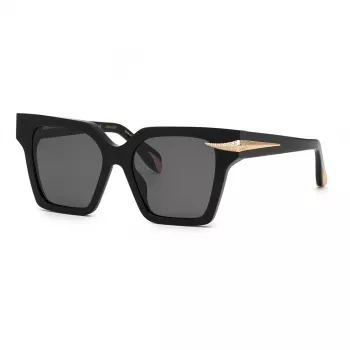 Roberto Cavalli SRC002S54700Y unisex ορθογώνια γυαλιά ηλίου 54/18/140 mm UV400