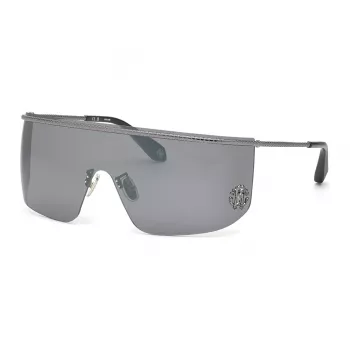 Roberto Cavalli SRC012M99530X unisex γυαλί ηλίου - oversized τετράγωνος σκελετός με προστασία UV400