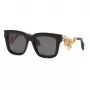 Roberto Cavalli SRC041M520700 unisex γυαλιά ηλίου - μαύρος σκελετός, γκρι φακοί gradient, 52 mm
