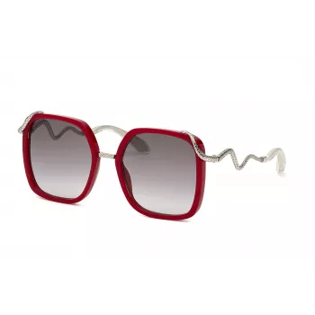 Roberto Cavalli Γυναικεία γυαλιά ηλίου SRC003M5509EZ oversized γκρι gradient 55mm