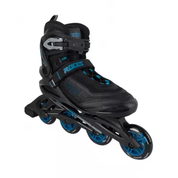 Roces Icon X Πατίνια Inline Μαύρο Μπλε Μέγεθος 45