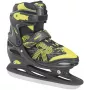 Roces Jokey Ice 3.0 αγόρι ρυθμιζόμενα παγοπέδιλα μαύρο λάιμ 30-33