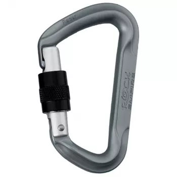 Rock Empire Racer S καραμπίνερ screw gate γκρι