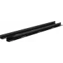 Rockstable 19 L-Support Rails για Βάθος 1200 mm - Σετ Ραγών Rack - Μαύρο - Χάλυβας - 48,3 cm (19 Ίντσες) - 35 mm - 950 mm