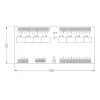 ROGER XM-8DR-BRD Μονάδα Επέκτασης I/O, 8 είσοδοι, 8 έξοδοι ρελέ, RS485